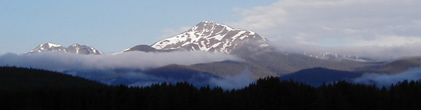 Byer's Peak on an early summer morning.