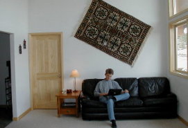 Great Hang-out Areas, you won't be confined to a small room.