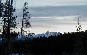 Indian Peaks at Daybreak