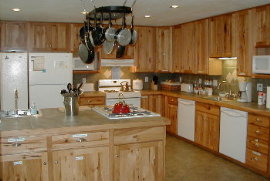 A Gourmet Kitchen for Guest Use