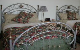 2 Queen beds in a large comfortable room.